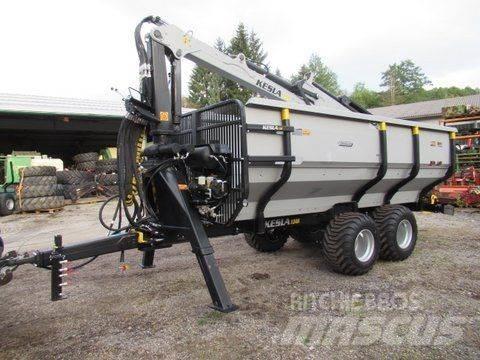 Kesla 124H + 305T Лісові причепи