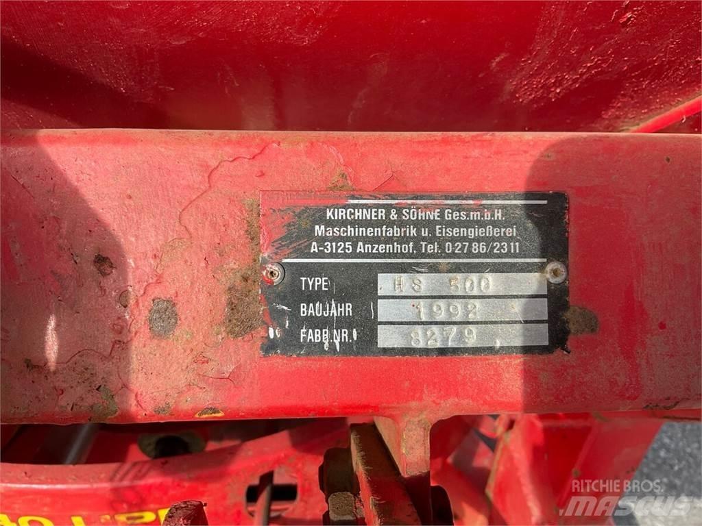 Kirchner HS 500 Інші машини для розсіювання добрив