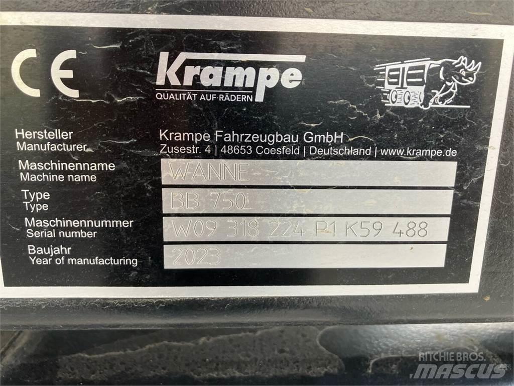 Krampe BigBody 750 Самосвальні причепи