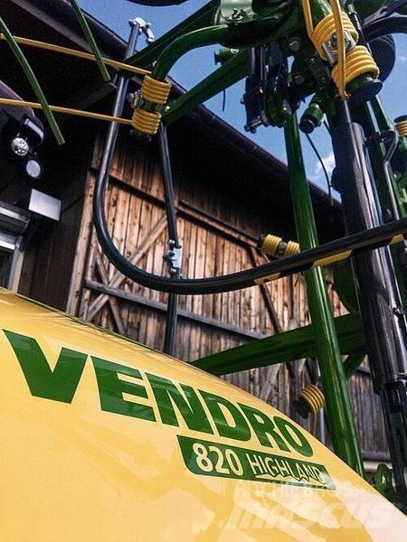 Krone 820 Vendro Граблі і сінозворушувачі