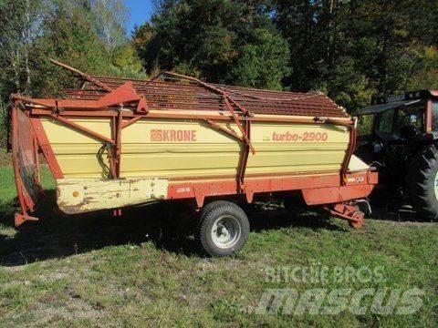 Krone Turbo 2900 Причепи із самозавантаженням