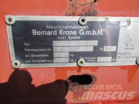 Krone Turbo 2900 Причепи із самозавантаженням