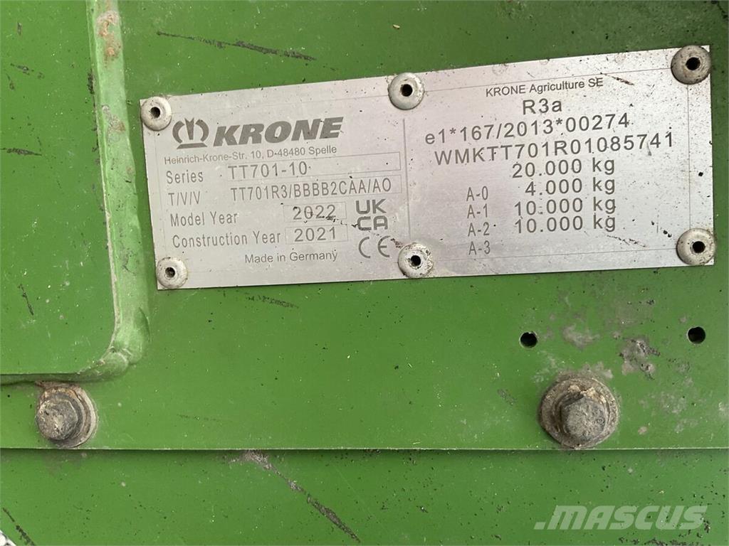 Krone TX 460 GL Причепи із самозавантаженням