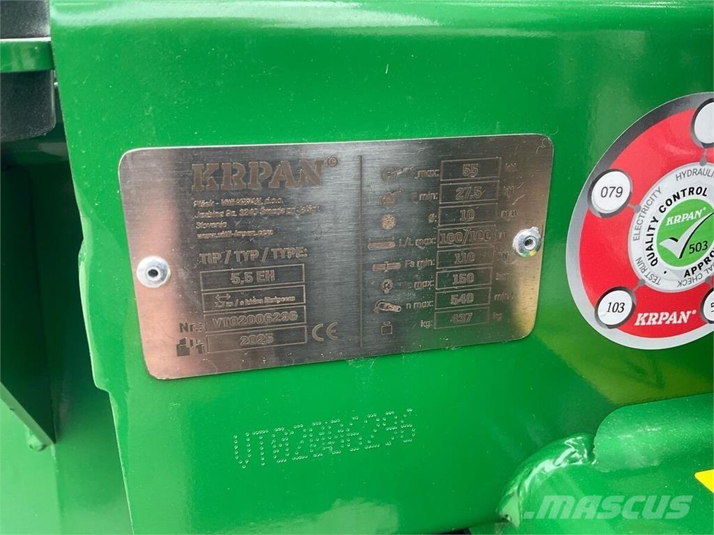 Krpan 550 GL Лебідки