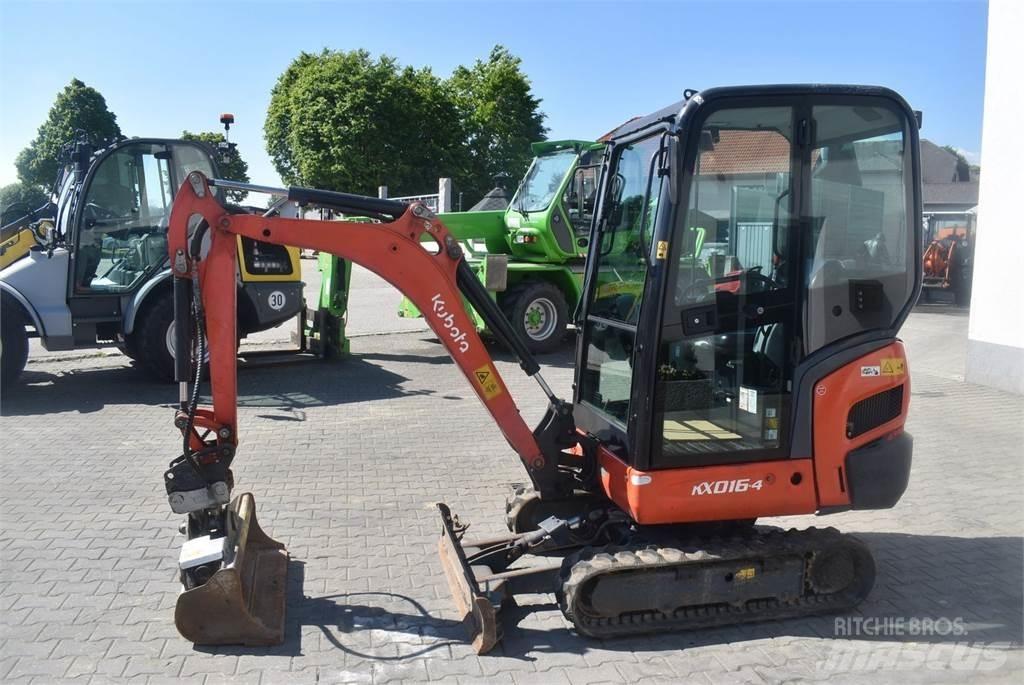 Kubota KX016-4 Міні-екскаватори < 7т