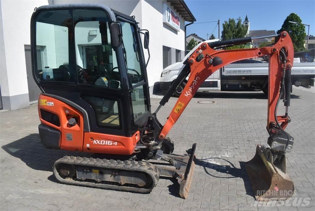 Kubota KX016-4 Міні-екскаватори < 7т