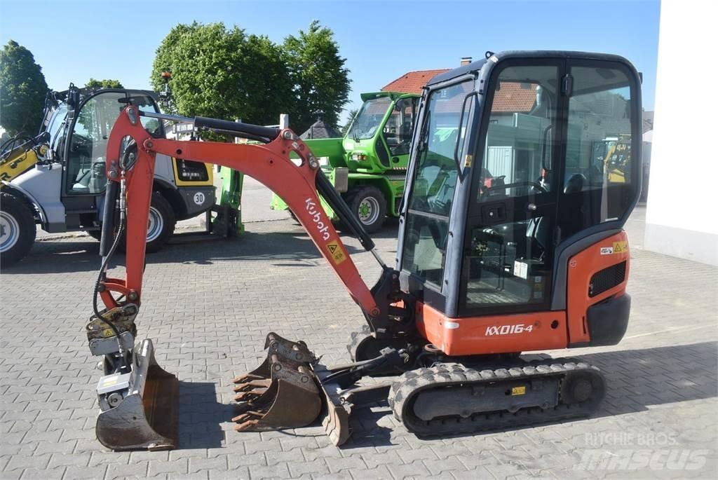Kubota KX016-4 Міні-екскаватори < 7т