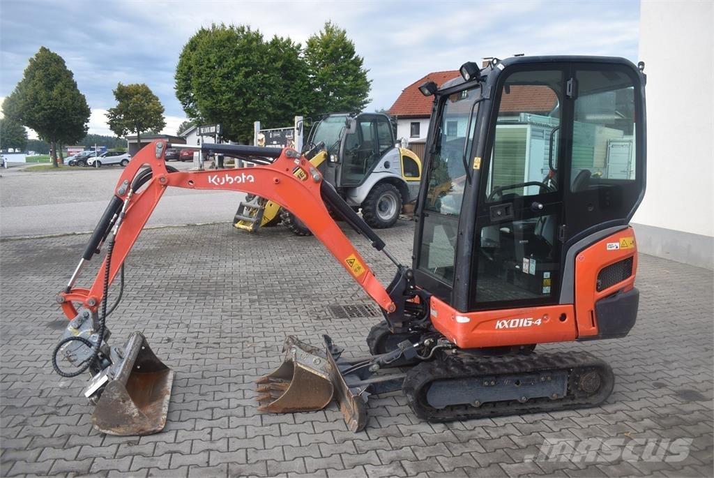 Kubota KX016-4 Міні-екскаватори < 7т
