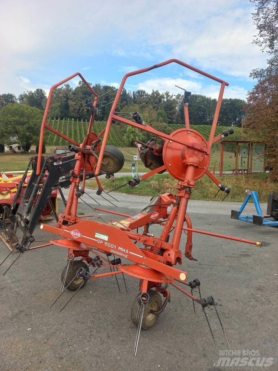 Kuhn GF 5001 Граблі і сінозворушувачі