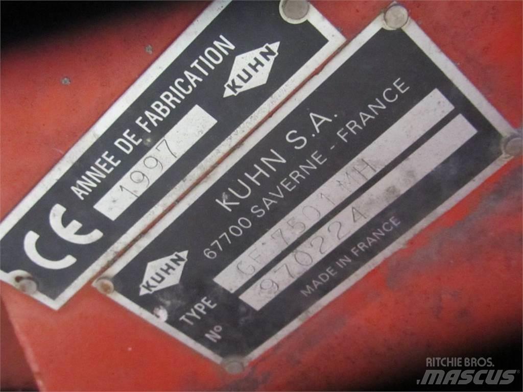 Kuhn GF 7501 MH Граблі і сінозворушувачі