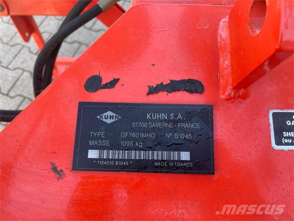 Kuhn GF 7601 MH Граблі і сінозворушувачі