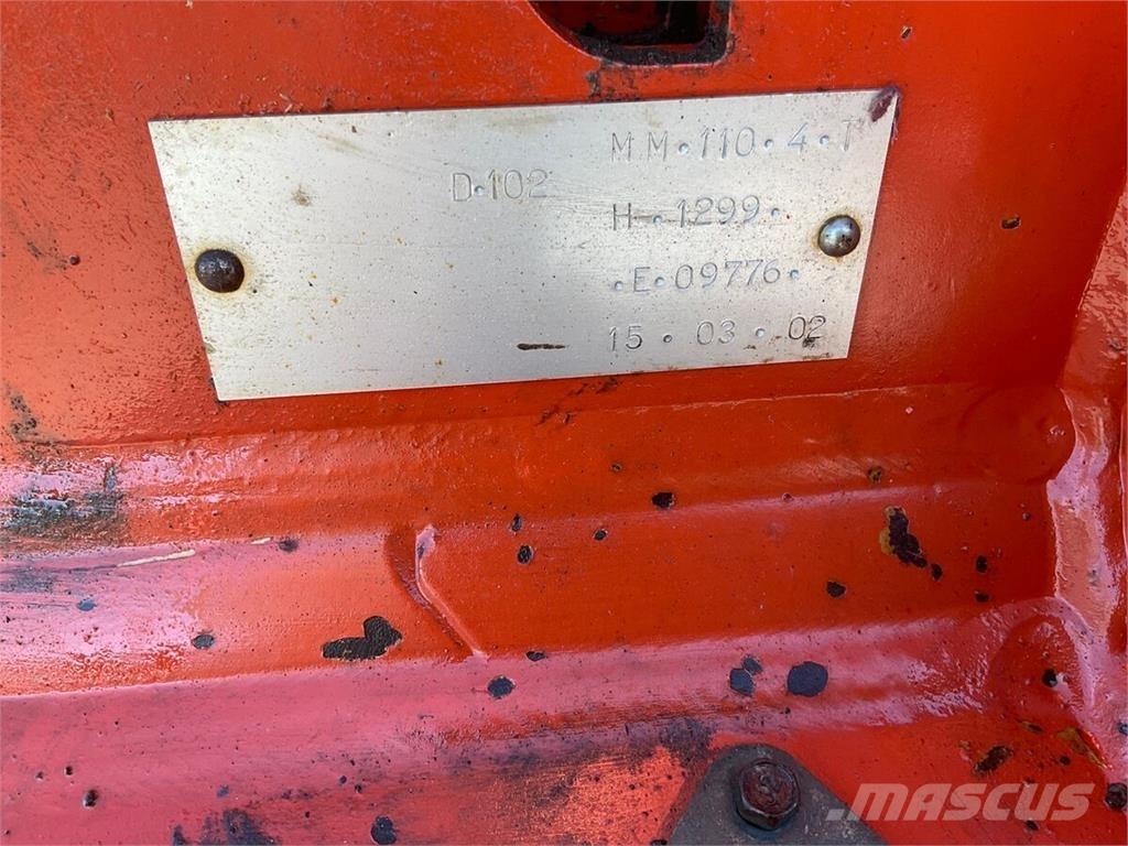 Kühne MM 110 4T Звичайні плуги