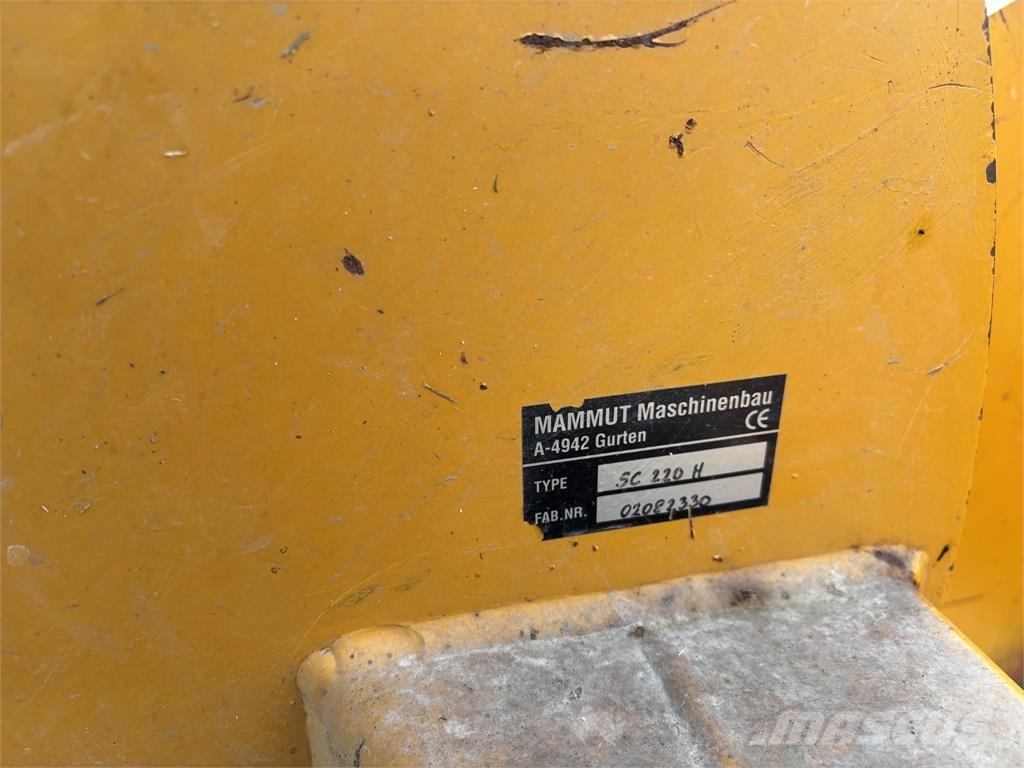 Mammut SC 220 H Сільгосптехніка - Інші
