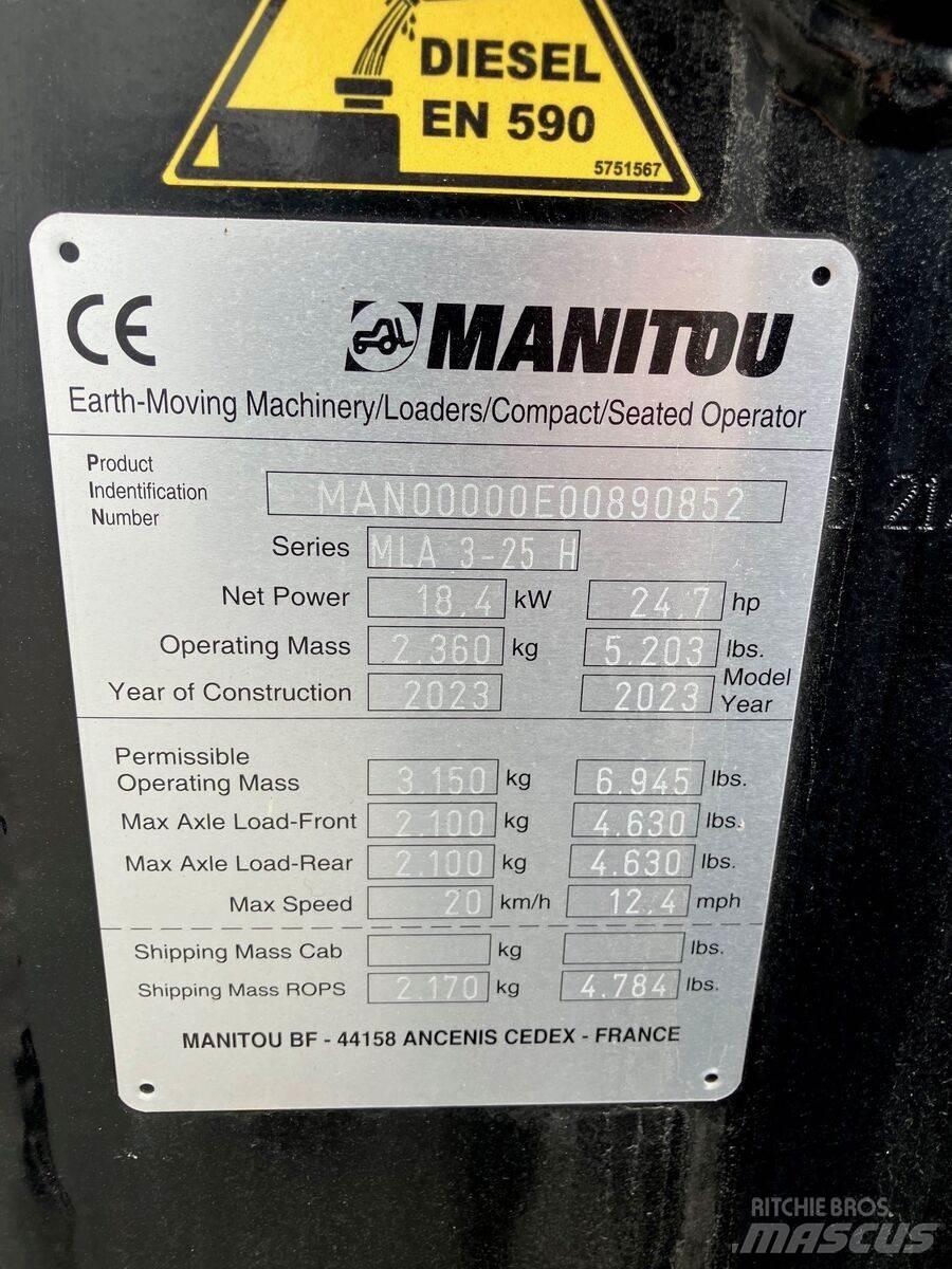 Manitou MLA 3-25 Фронтальні навантажувачі та екскаватори