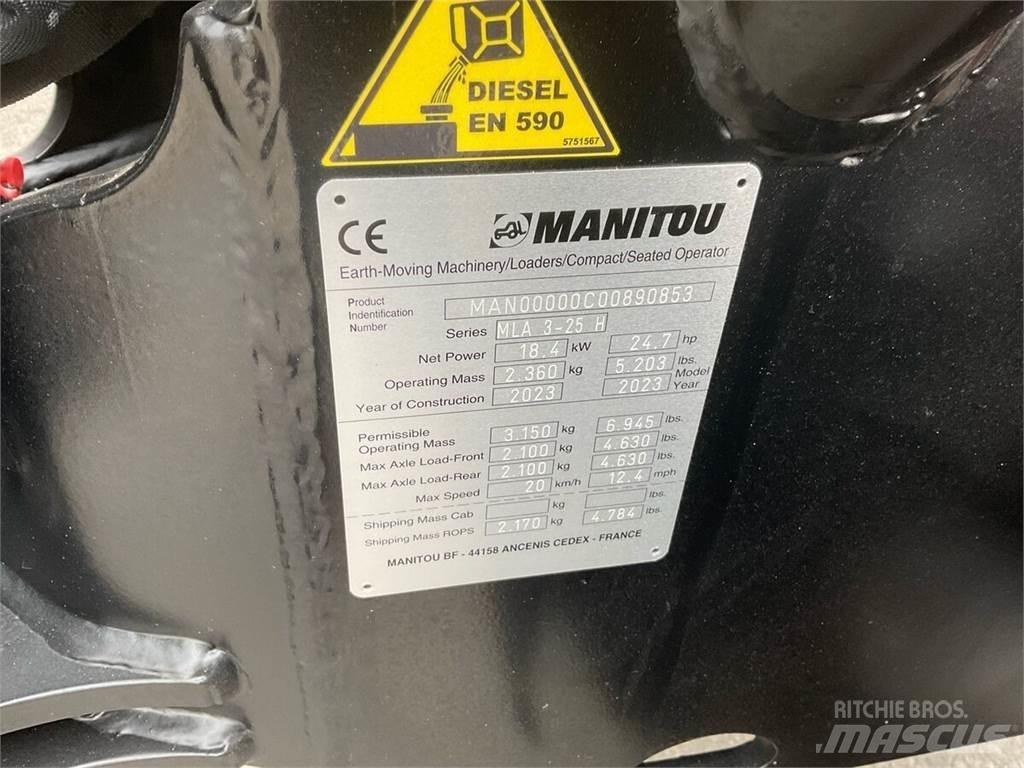 Manitou MLA 3-25 H Фронтальні навантажувачі та екскаватори