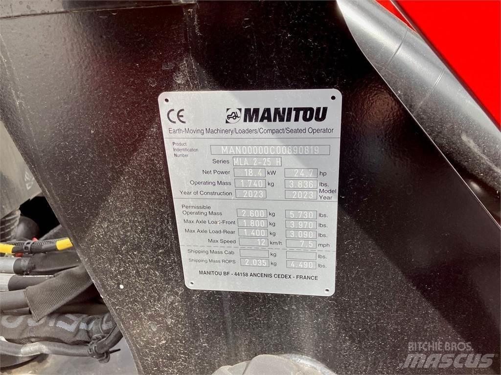 Manitou MLA2-25 Фронтальні навантажувачі та екскаватори