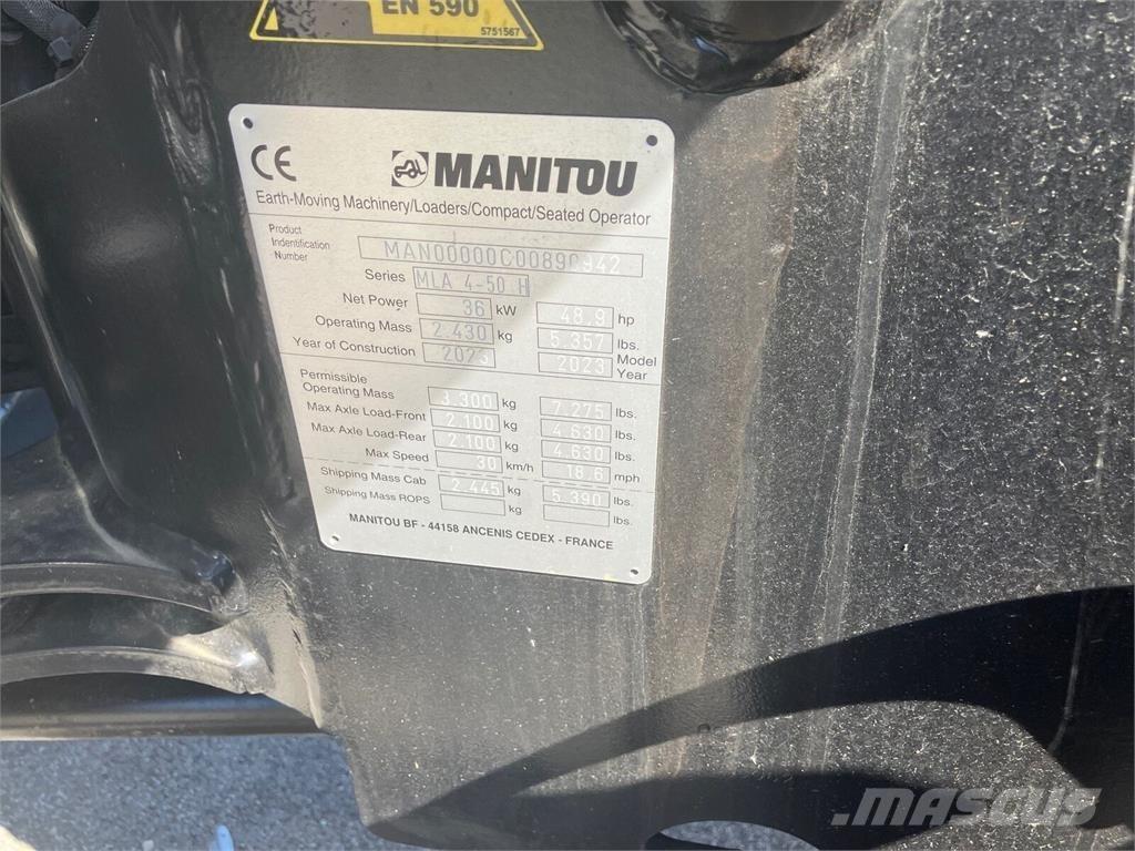 Manitou MLA4-50 Фронтальні навантажувачі та екскаватори