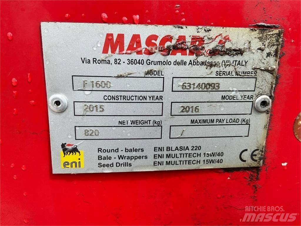 Mascar F1600 Інше обладнання для фуражних комбайнів