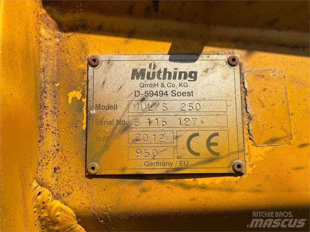 Müthing MUL/S 250 Газонні і лукові косилки