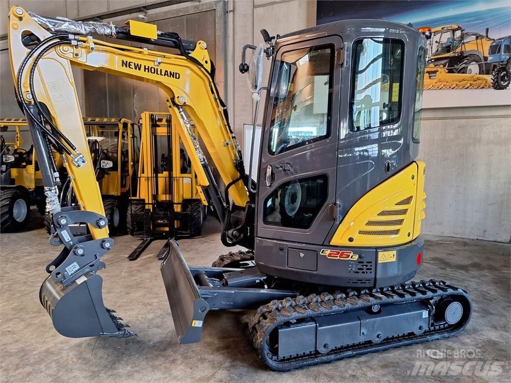 New Holland E 26 C Міні-екскаватори < 7т