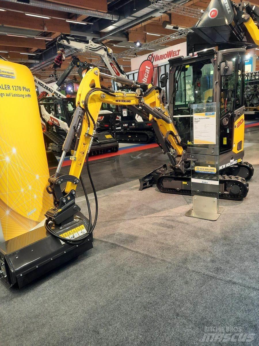 New Holland E20D Міні-екскаватори < 7т