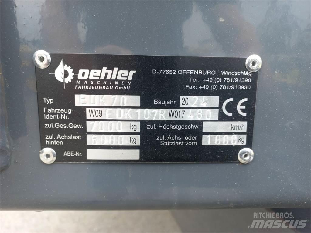 Oehler EDK 70 Самосвальні причепи