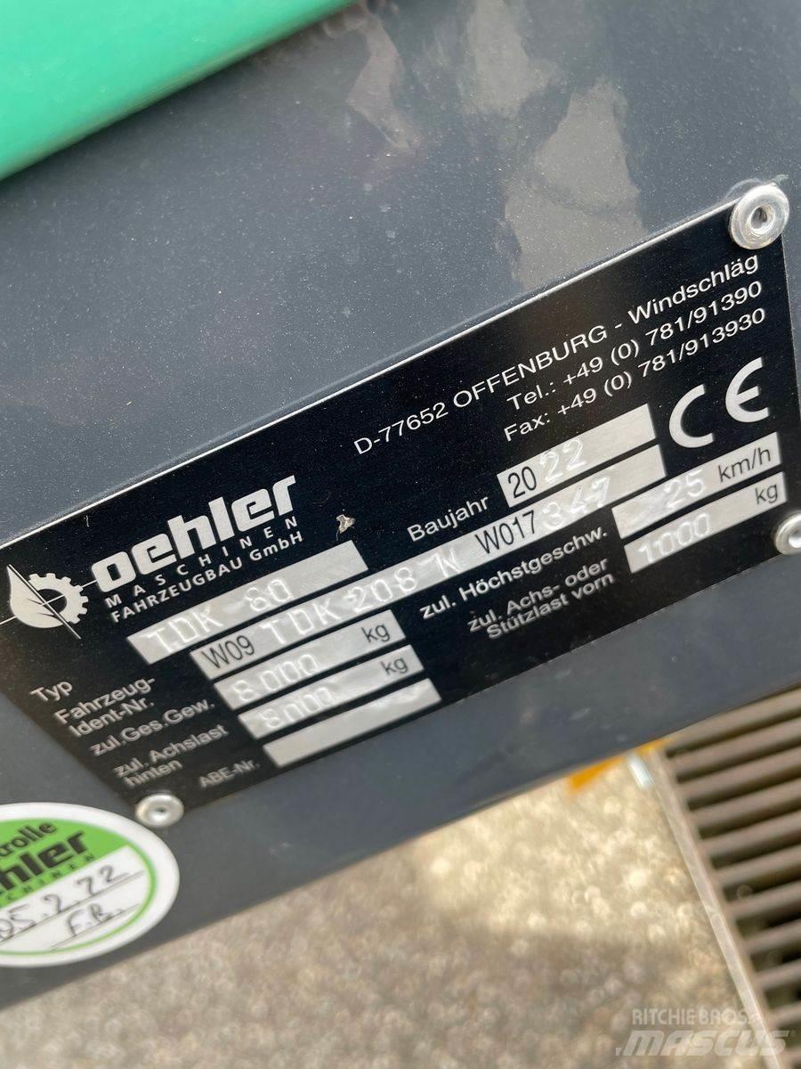 Oehler TDK 80 Самосвальні причепи