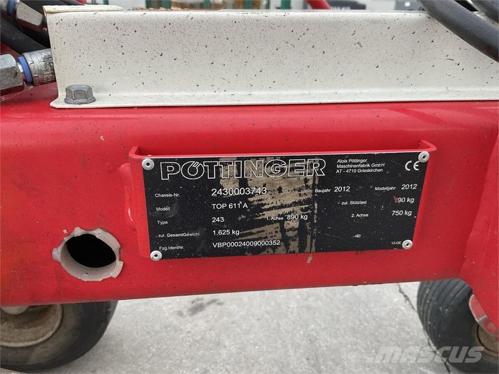 Pöttinger Top 611 Прибиральні комбайни