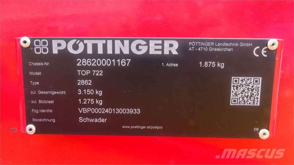 Pöttinger TOP 722 Прибиральні комбайни
