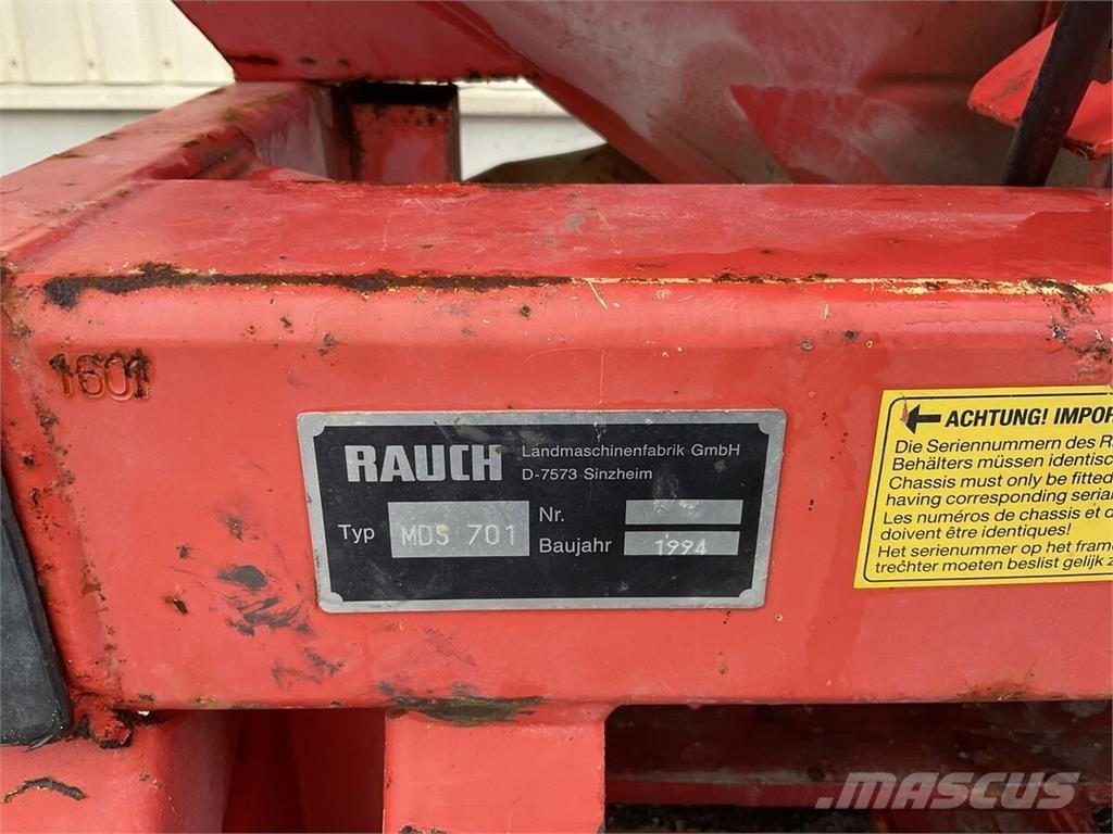Rauch MDS 701 Інші машини для розсіювання добрив
