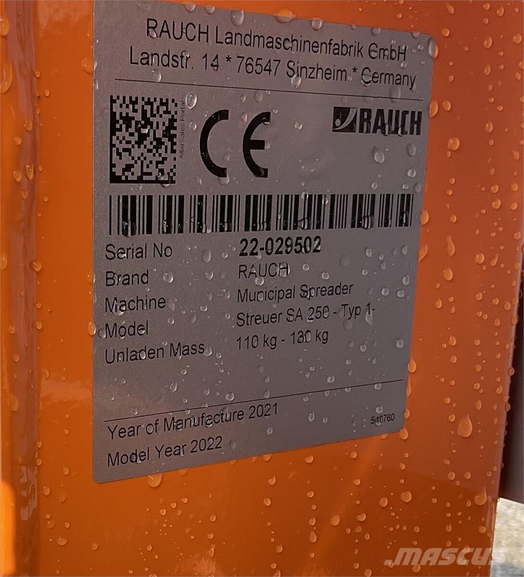 Rauch SA 250 Комунальна техніка - Інші