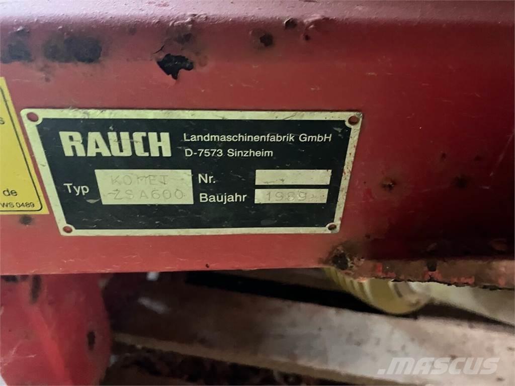 Rauch ZSA 600 Інші машини для розсіювання добрив
