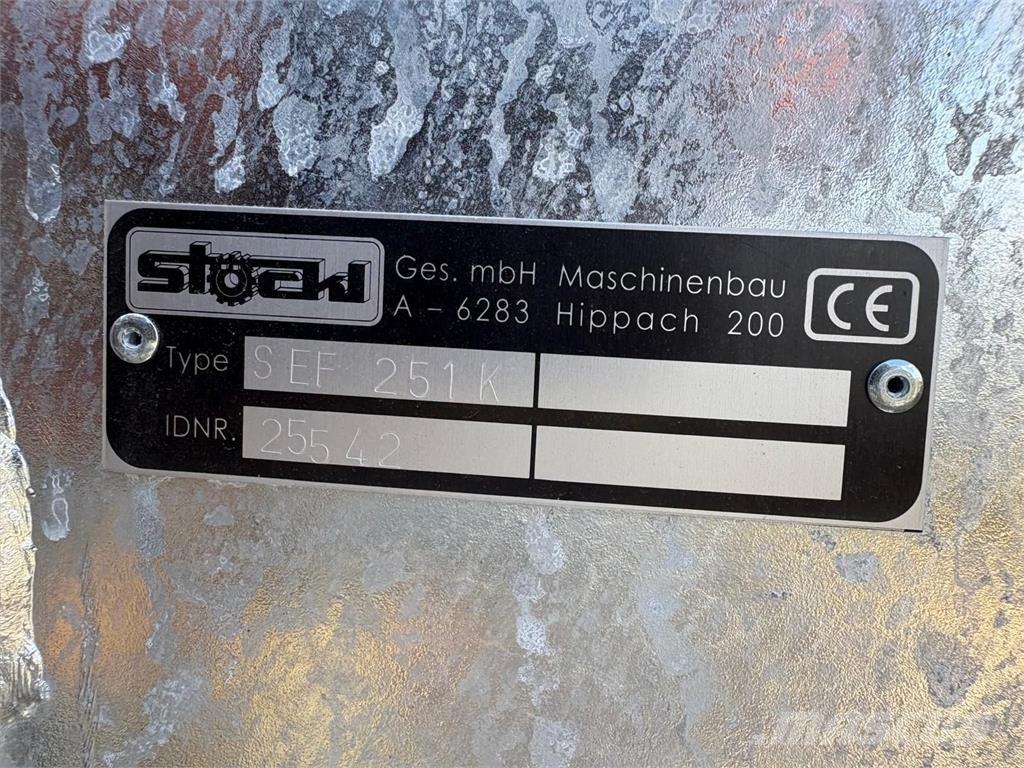  Stöckl SEF 251 K Інше обладнання для фуражних комбайнів