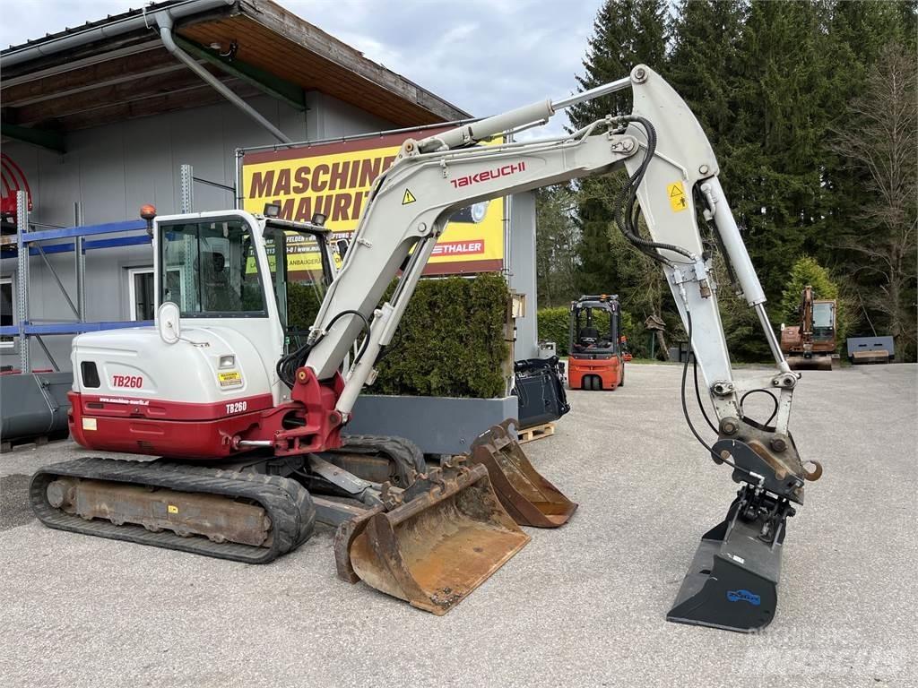 Takeuchi TB 260 Міні-екскаватори < 7т