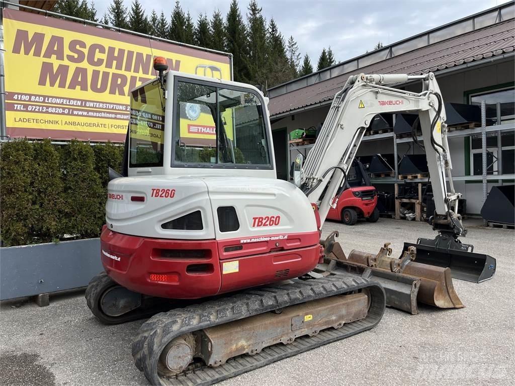 Takeuchi TB 260 Міні-екскаватори < 7т