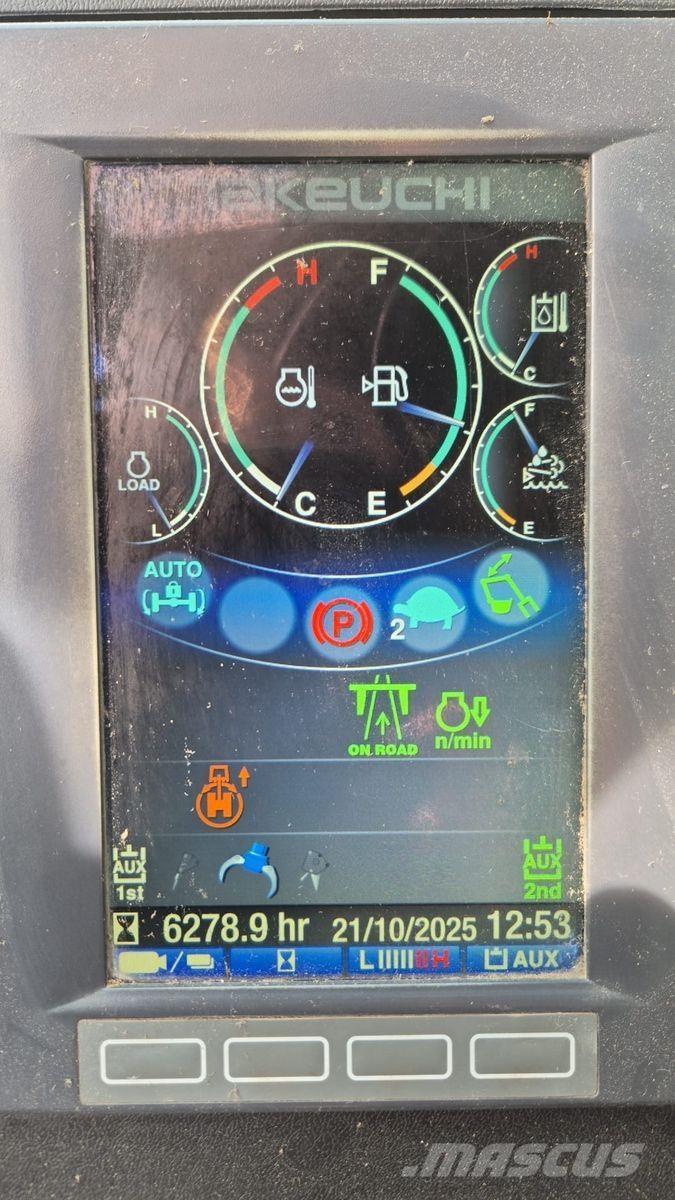 Takeuchi TB 295 W Колісні екскаватори