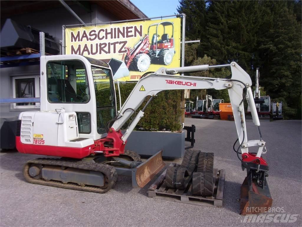 Takeuchi TB125 Міні-екскаватори < 7т