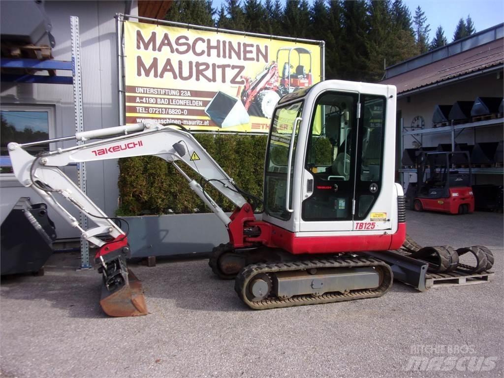 Takeuchi TB125 Міні-екскаватори < 7т