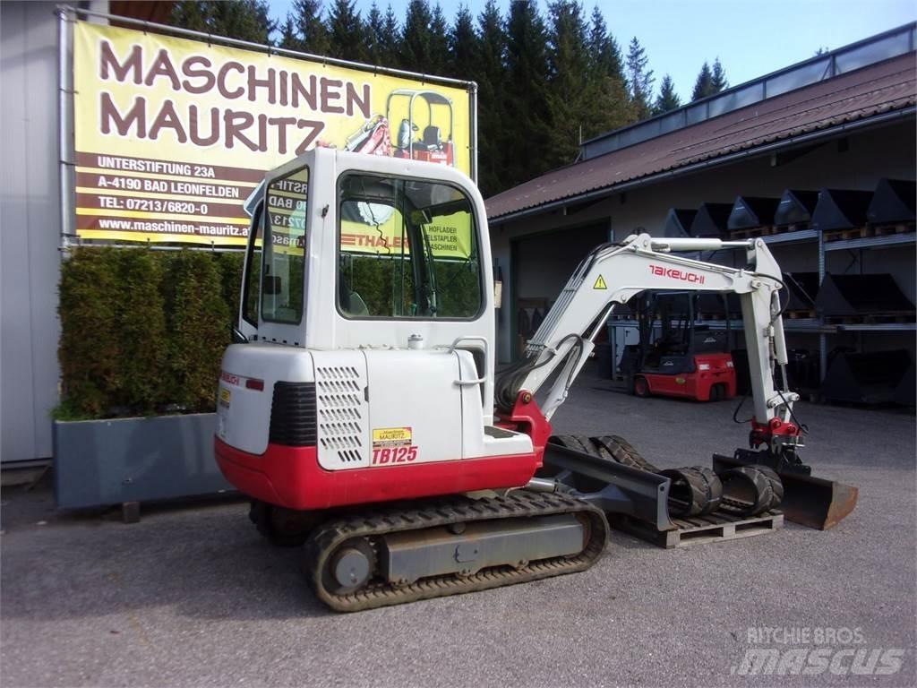 Takeuchi TB125 Міні-екскаватори < 7т