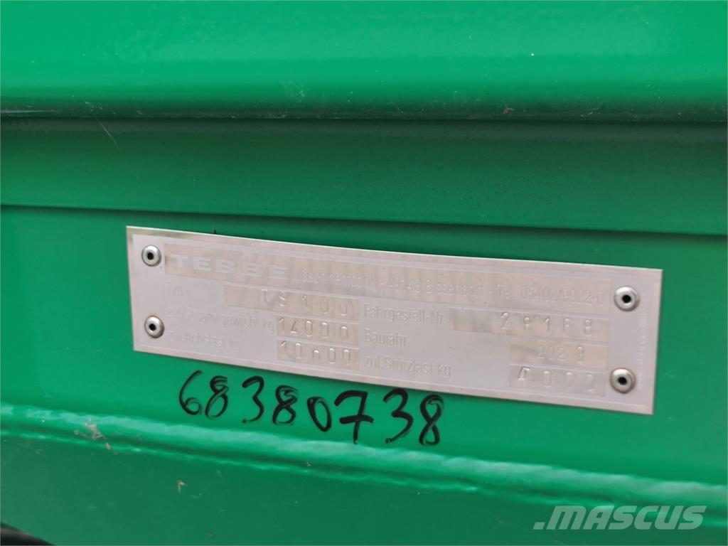 Tebbe TS 100 Розсіювачі гною