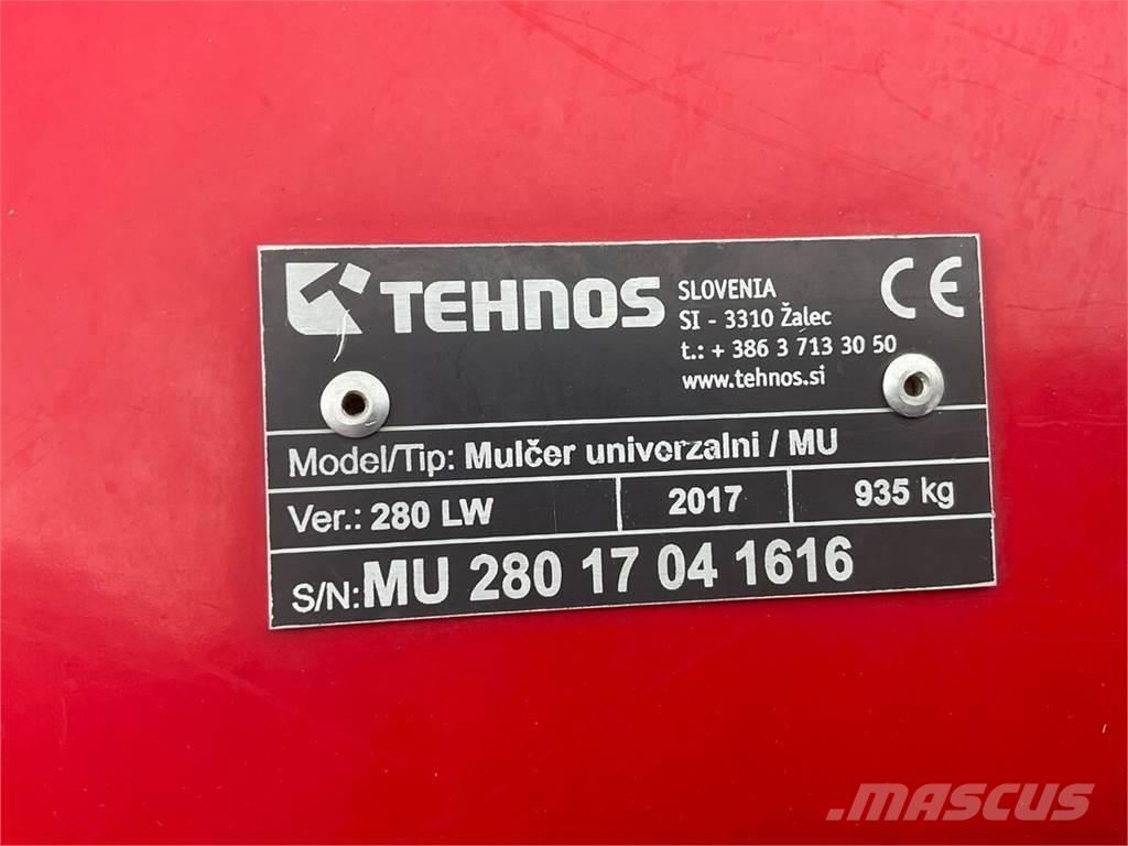 Tehnos MU 280 LW Газонні і лукові косилки