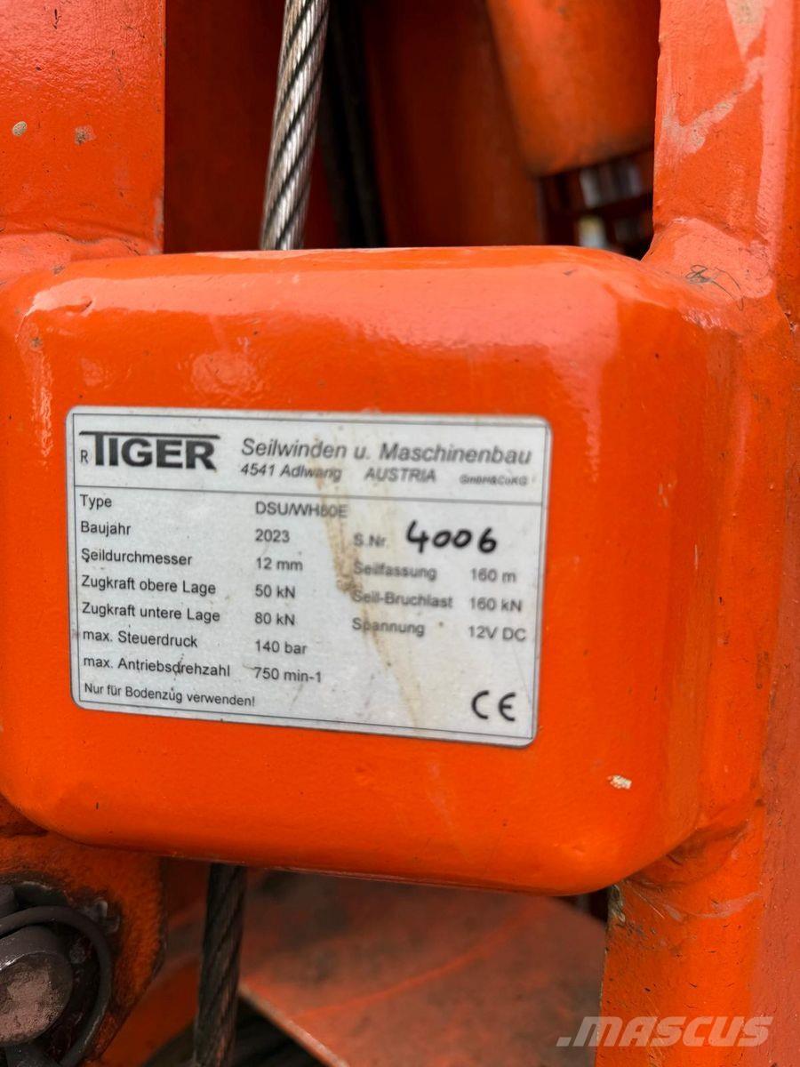Tiger DSU / WH80E Лебідки