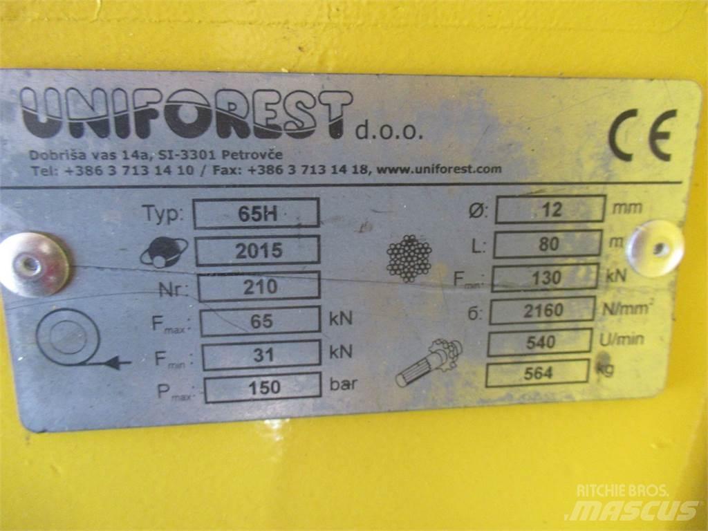 Uniforest 65H Лебідки