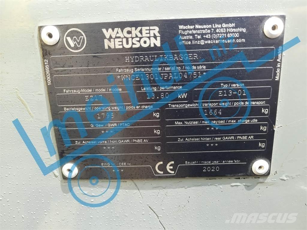 Wacker Neuson EZ 17 Міні-екскаватори < 7т
