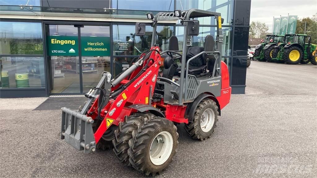Weidemann 1160 Фронтальні навантажувачі та екскаватори