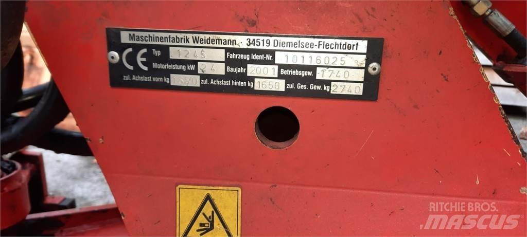 Weidemann 1245 Фронтальні навантажувачі та екскаватори