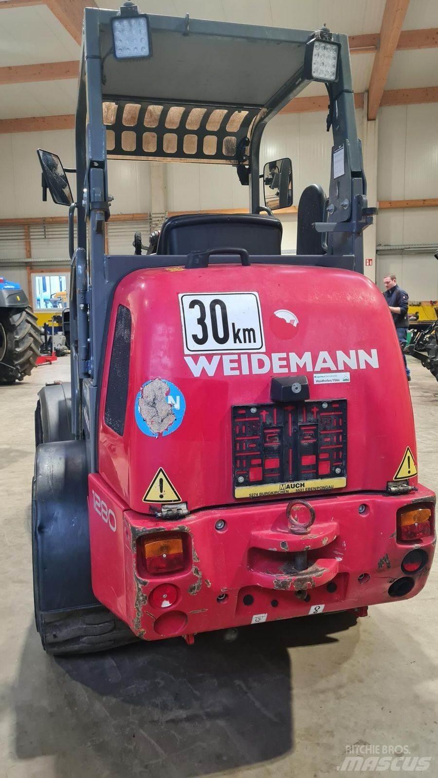 Weidemann 1280 Фронтальні навантажувачі та екскаватори