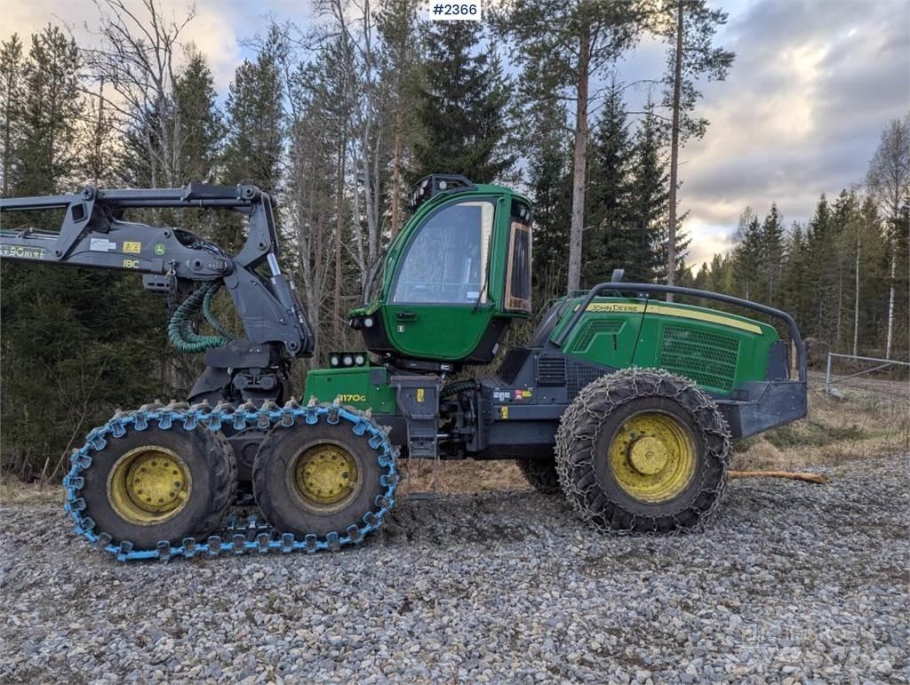 John Deere 1170G Харвестери