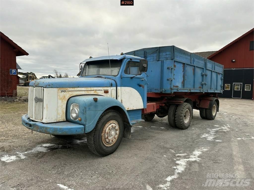 Scania L76 Вантажівки-платформи/бокове розвантаження