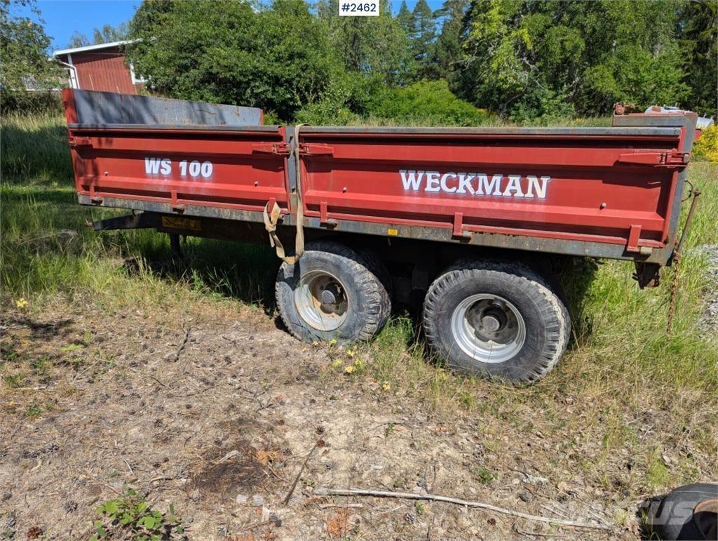 Weckman WS100 Причепи для скіпових навантажувачів